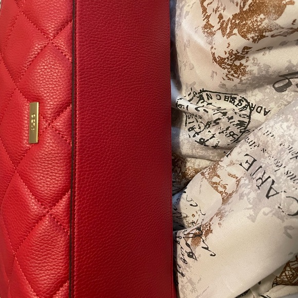 Red Aldo’s Quilted Bag - Picture 3 of 3